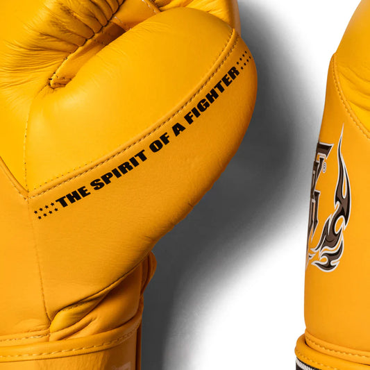 Top King Blend Yellow Boxing Gloves