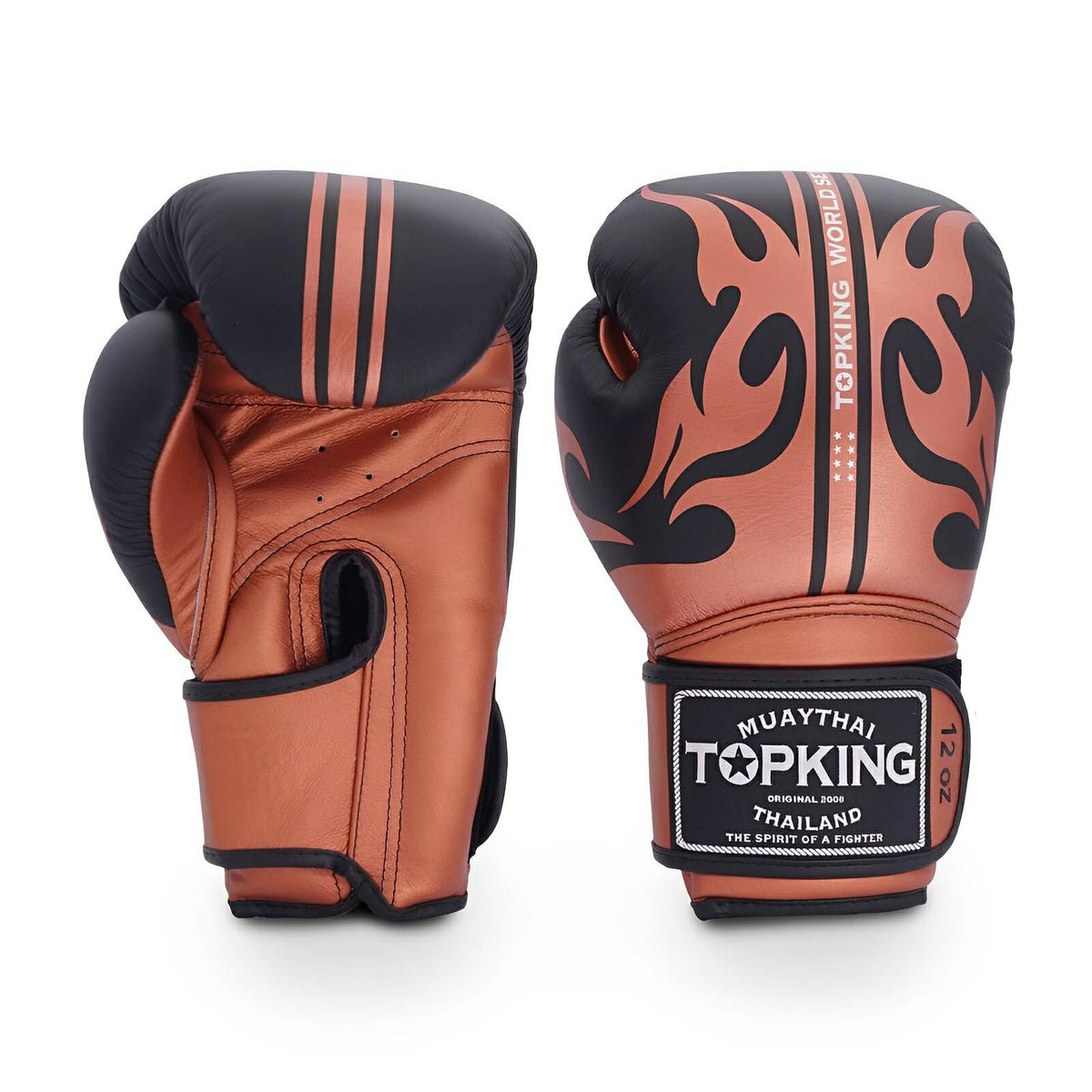 Top King World Series Copper-Black Boxing Gloves