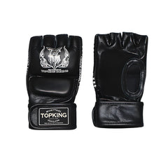 Top King Grappling Super Black MMA Gloves