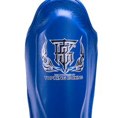 Top King Pro Blue Shin Guards