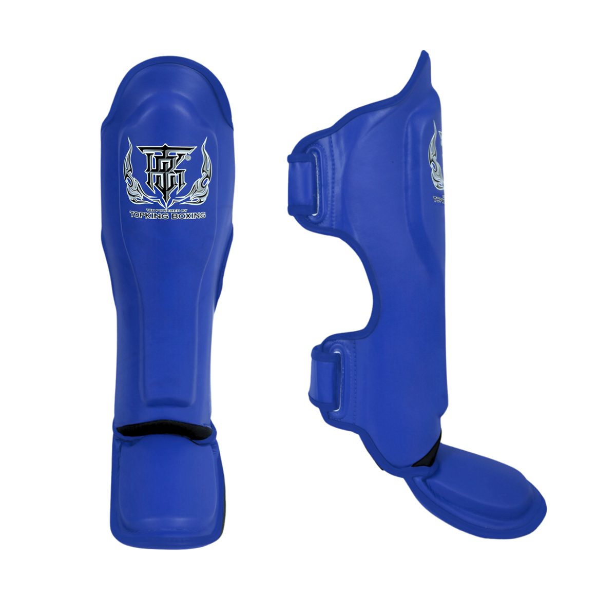 Top King Pro Blue Shin Guards