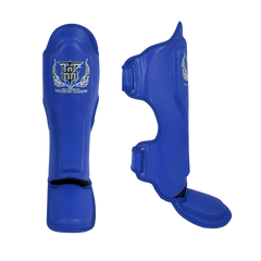 Top King Pro Blue Shin Guards