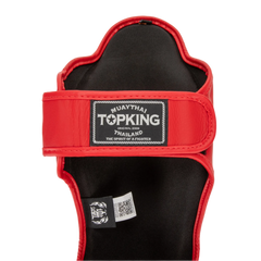 Top King Pro Red Shin Guards