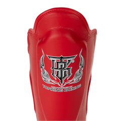 Top King Pro Red Shin Guards