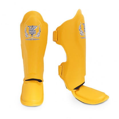 Top King Pro Yellow Shin Guards