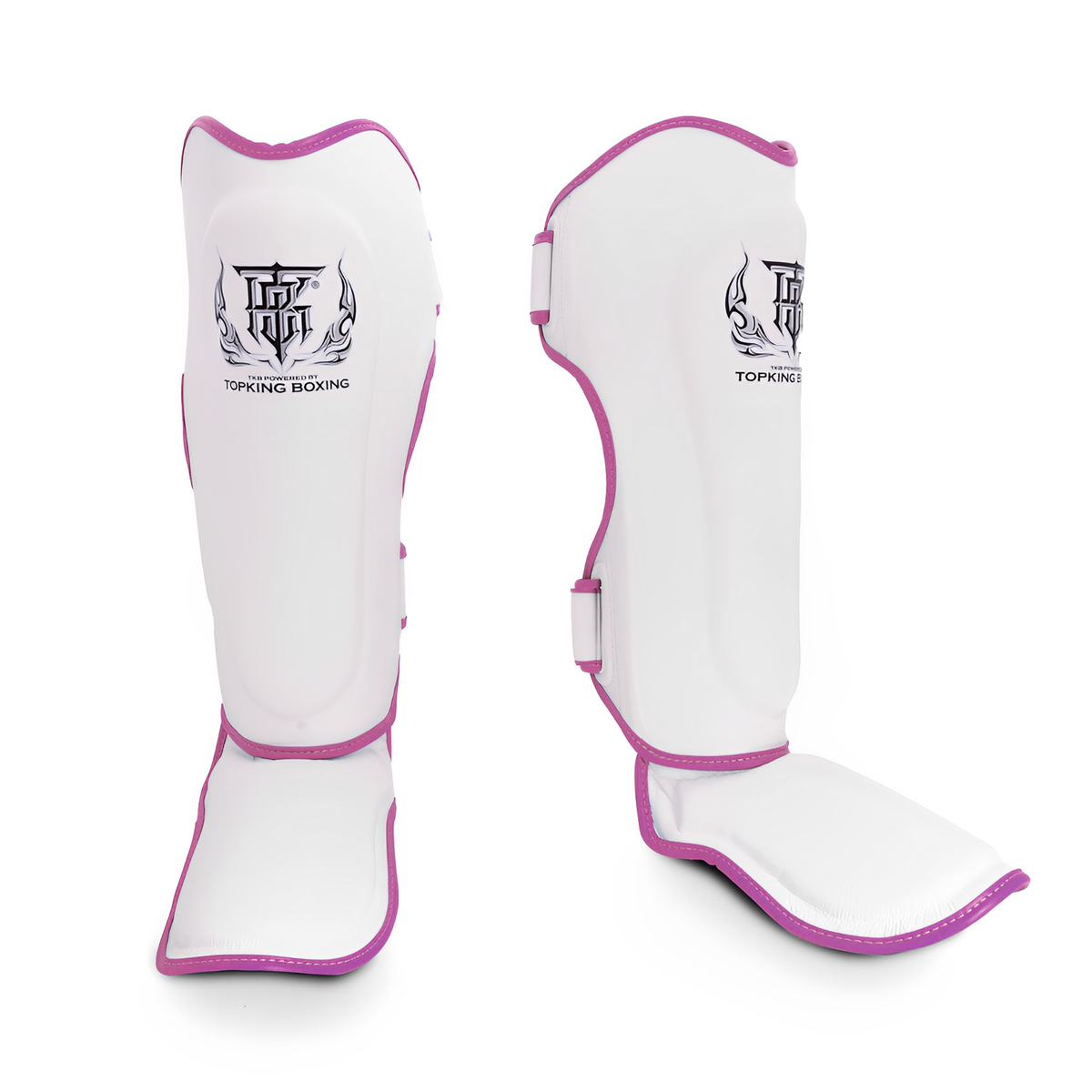 Top King Shin Guards Reborn White Purple