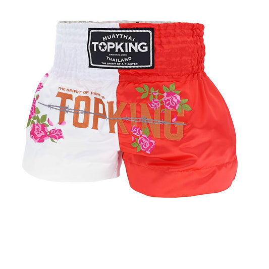 Top King Rose Muay Thai Shorts