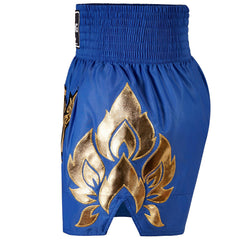 Top King Blue Muay Thai Shorts