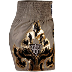 Top King Kanok Khaki Muay Thai Shorts